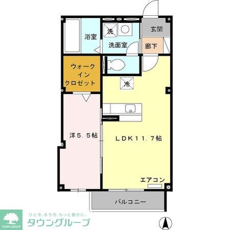 Cherry Courtの物件間取画像